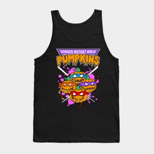 Horror Mutant Ninja Pumpkins Tank Top